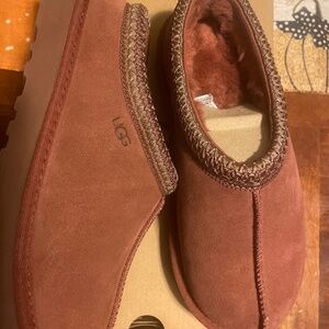 UGG Womens Tasman Slippers Red Jasper